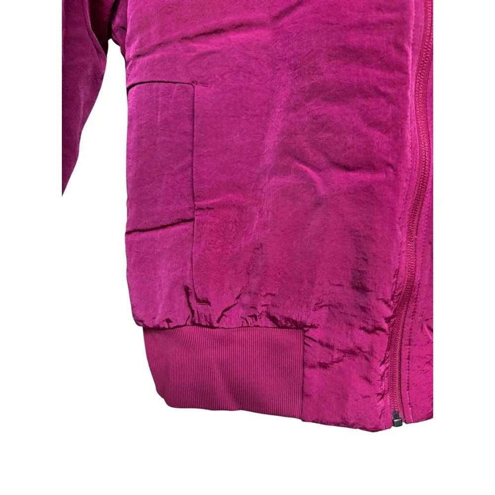 Lululemon Non-Stop Bomber Jacket‎ Reversible Pomegranate Women's Size 8